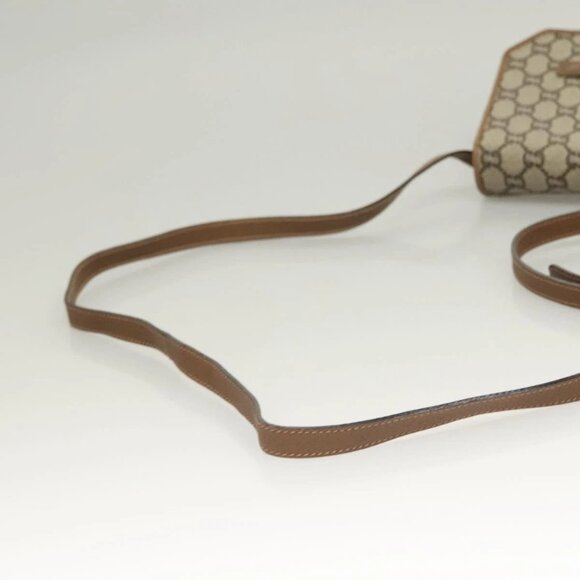 GUCCI GG Plus Supreme Shoulder Bag PVC Beige Gold Auth BA3539 - Picture 8 of 16